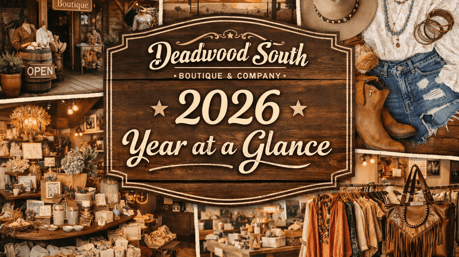 ✨ 2026 Year at a Glance - Deadwood South Boutique & Company LLC