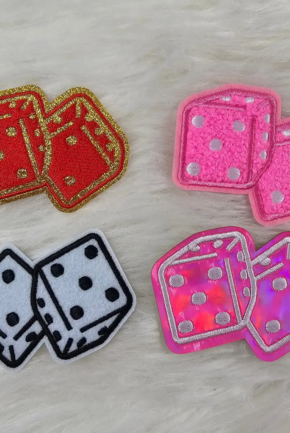 Rolling Dice Patch-Accessories-Deadwood South Boutique & Company-Deadwood South Boutique, Women's Fashion Boutique in Henderson, TX