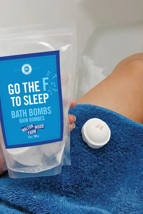 Go The F To Sleep Bath Bombs-Bath Bombs-Deadwood South Boutique & Company LLC-Deadwood South Boutique, Women's Fashion Boutique in Henderson, TX