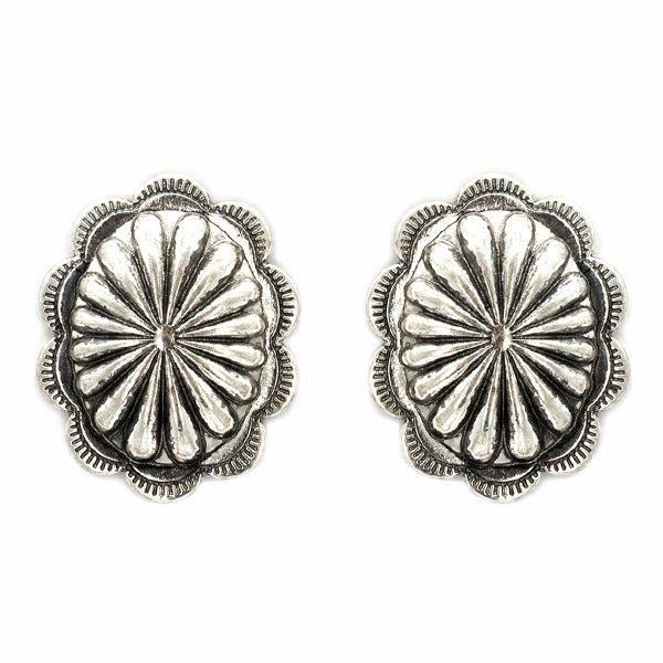 Callie Concho Fashion Earrings-Earrings-Deadwood South Boutique & Company-Deadwood South Boutique, Women's Fashion Boutique in Henderson, TX