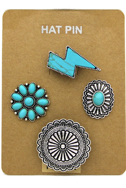 Western Fashion Hat Pins-Hat Pins-Deadwood South Boutique & Company-Deadwood South Boutique, Women's Fashion Boutique in Henderson, TX