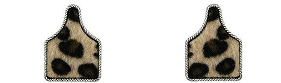 The Cattle Tag Fashion Stud Earrings-Earrings-Deadwood South Boutique & Company-Deadwood South Boutique, Women's Fashion Boutique in Henderson, TX