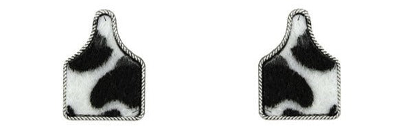 The Cattle Tag Fashion Stud Earrings-Earrings-Deadwood South Boutique & Company-Deadwood South Boutique, Women's Fashion Boutique in Henderson, TX
