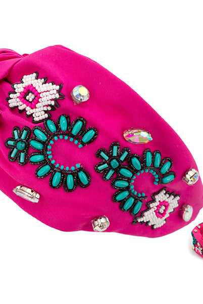 Squash Blossom Headband-Headbands-Deadwood South Boutique & Company-Deadwood South Boutique, Women's Fashion Boutique in Henderson, TX