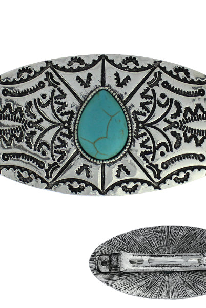 Aztec Hair Fashion Barrette-Hair Claw Clips-Deadwood South Boutique & Company-Deadwood South Boutique, Women's Fashion Boutique in Henderson, TX