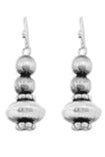 Billings Silver Pearl Fashion Earrings-Jewelry-Deadwood South Boutique & Company LLC-Deadwood South Boutique, Women's Fashion Boutique in Henderson, TX