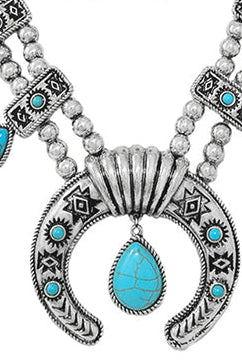 Aztec Squash Fashion Necklace-Jewelry-Deadwood South Boutique & Company LLC-Deadwood South Boutique, Women's Fashion Boutique in Henderson, TX