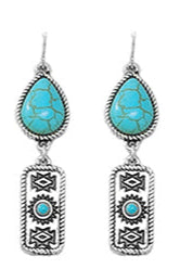 Aztec Squash Fashion Earrings-Jewelry-Deadwood South Boutique & Company LLC-Deadwood South Boutique, Women's Fashion Boutique in Henderson, TX