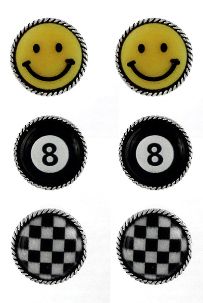 Baller Fashion Earrings-Jewelry-Deadwood South Boutique & Company LLC-Deadwood South Boutique, Women's Fashion Boutique in Henderson, TX