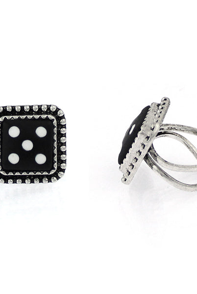 Roll The Dice Fashion Ring-Jewelry-Deadwood South Boutique & Company LLC-Deadwood South Boutique, Women's Fashion Boutique in Henderson, TX