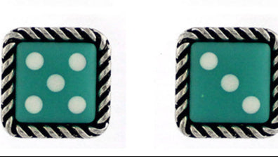 Roll The Dice Stud Earrings-Jewelry-Deadwood South Boutique & Company LLC-Deadwood South Boutique, Women's Fashion Boutique in Henderson, TX