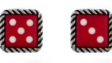 Roll The Dice Stud Earrings-Jewelry-Deadwood South Boutique & Company LLC-Deadwood South Boutique, Women's Fashion Boutique in Henderson, TX