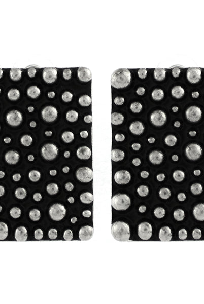 Collie Silver Fashion Earrings-Jewelry-Deadwood South Boutique & Company LLC-Deadwood South Boutique, Women's Fashion Boutique in Henderson, TX