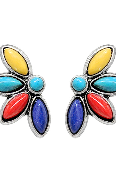 Bakersfield Cluster Fashion Earrings-Jewelry-Deadwood South Boutique & Company LLC-Deadwood South Boutique, Women's Fashion Boutique in Henderson, TX