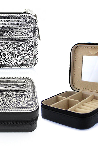 Boot Stitch Jewelry Case-Jewelry Case-Deadwood South Boutique & Company LLC-Deadwood South Boutique, Women's Fashion Boutique in Henderson, TX