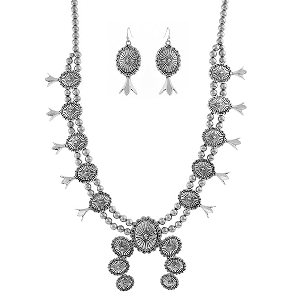 Fashion Concho Earrings-Jewelry-Deadwood South Boutique & Company LLC-Deadwood South Boutique, Women's Fashion Boutique in Henderson, TX