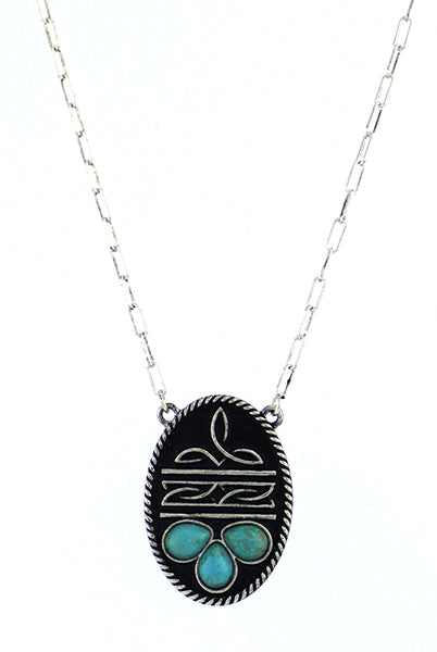 Boots & Stones Fashion Necklace-Jewelry-Deadwood South Boutique & Company LLC-Deadwood South Boutique, Women's Fashion Boutique in Henderson, TX