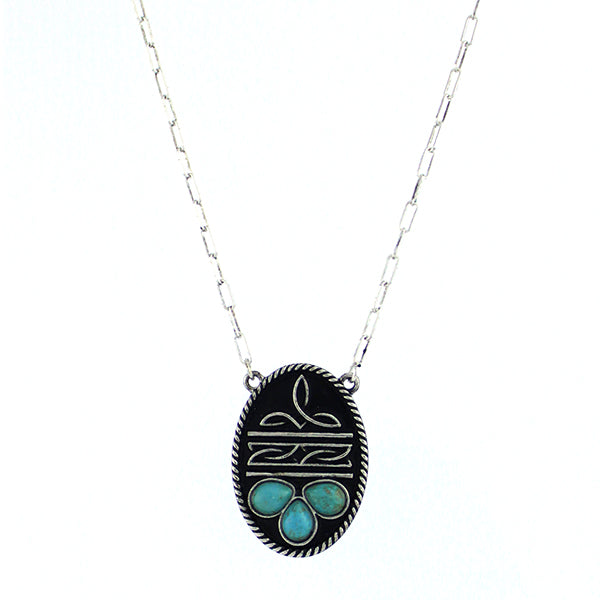 Boots & Stones Fashion Necklace-Jewelry-Deadwood South Boutique & Company LLC-Deadwood South Boutique, Women's Fashion Boutique in Henderson, TX