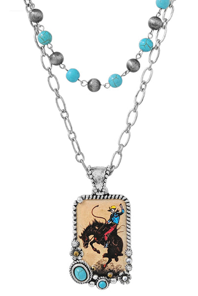 Bronco Billy Fashion Necklace-Necklaces-Deadwood South Boutique & Company LLC-Deadwood South Boutique, Women's Fashion Boutique in Henderson, TX