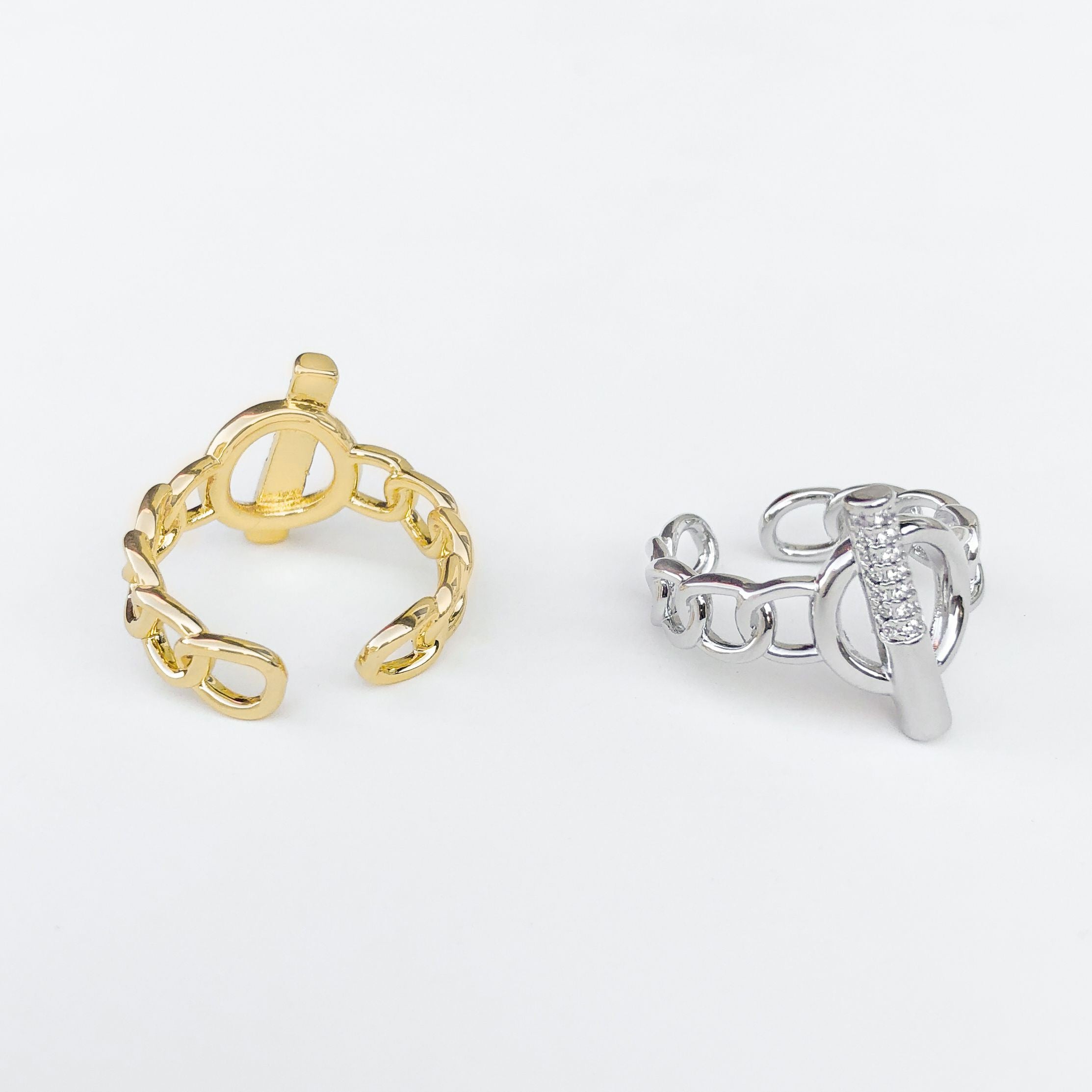 OMG Curb Chain Ring-Rings-Deadwood South Boutique & Company LLC-Deadwood South Boutique, Women's Fashion Boutique in Henderson, TX