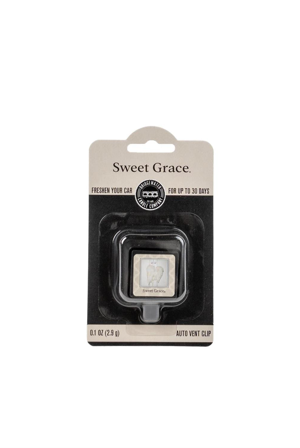 Bridgewater Candle Company Auto Vent Clip Sweet Grace-Home Decor & Gifts-Deadwood South Boutique & Company LLC-Deadwood South Boutique, Women's Fashion Boutique in Henderson, TX