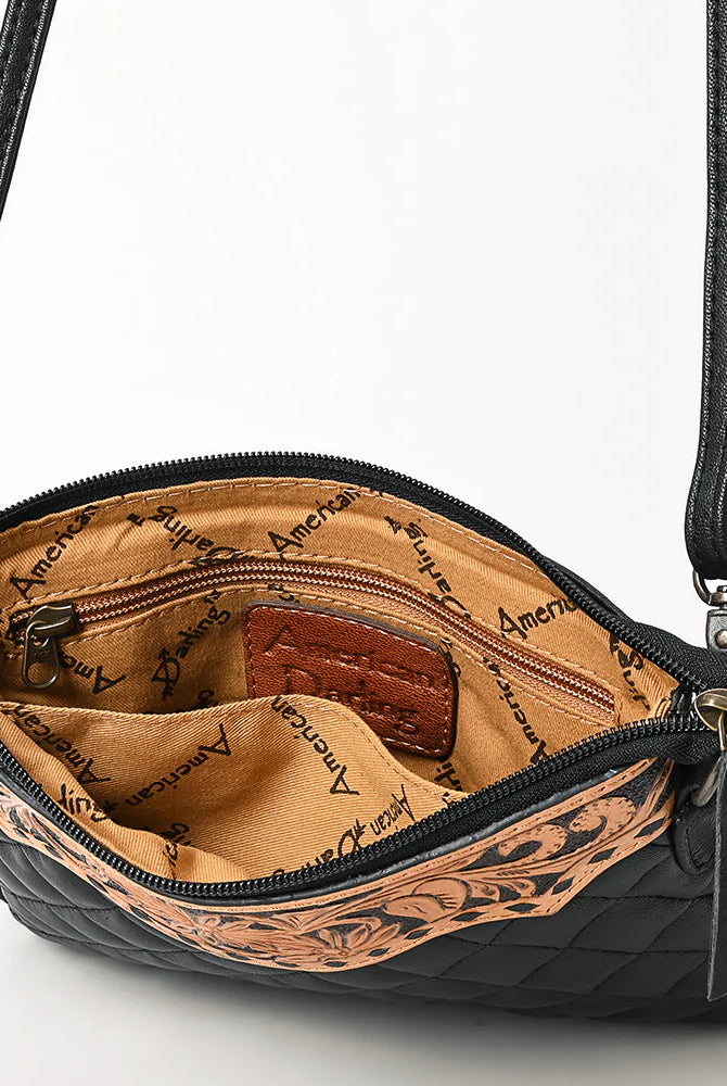 AD Paxton Quilted Crossbody Purse-Bags & Purses-Deadwood South Boutique & Company LLC-Deadwood South Boutique, Women's Fashion Boutique in Henderson, TX