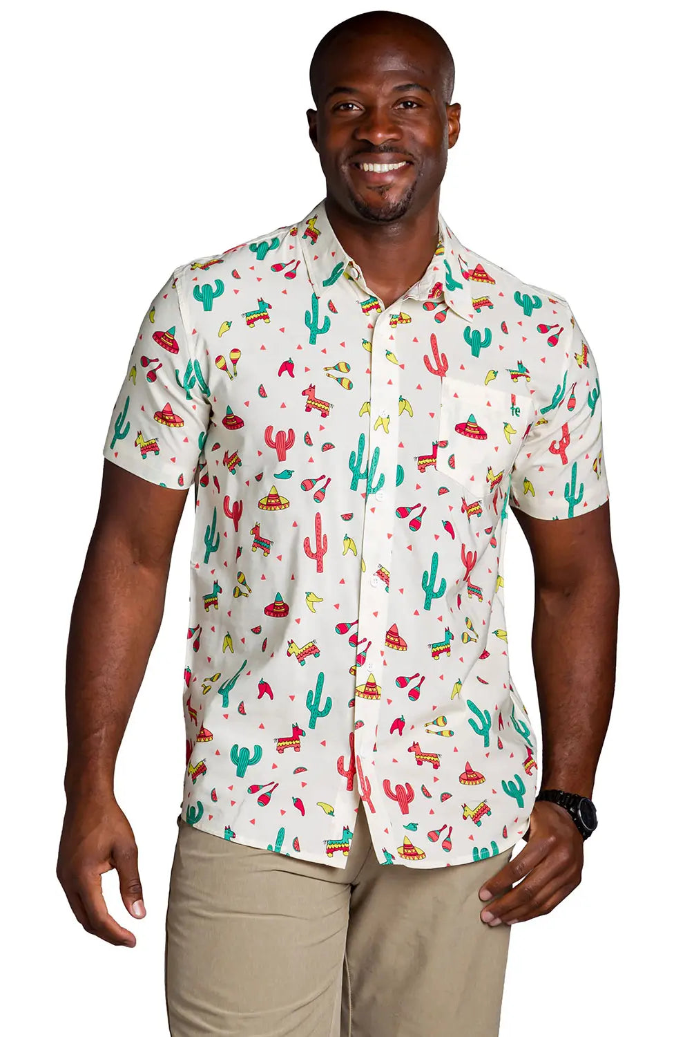 Cantina Captain Hawaiian Button Up Shirt-Short Sleeves-Deadwood South Boutique & Company-Deadwood South Boutique, Women's Fashion Boutique in Henderson, TX