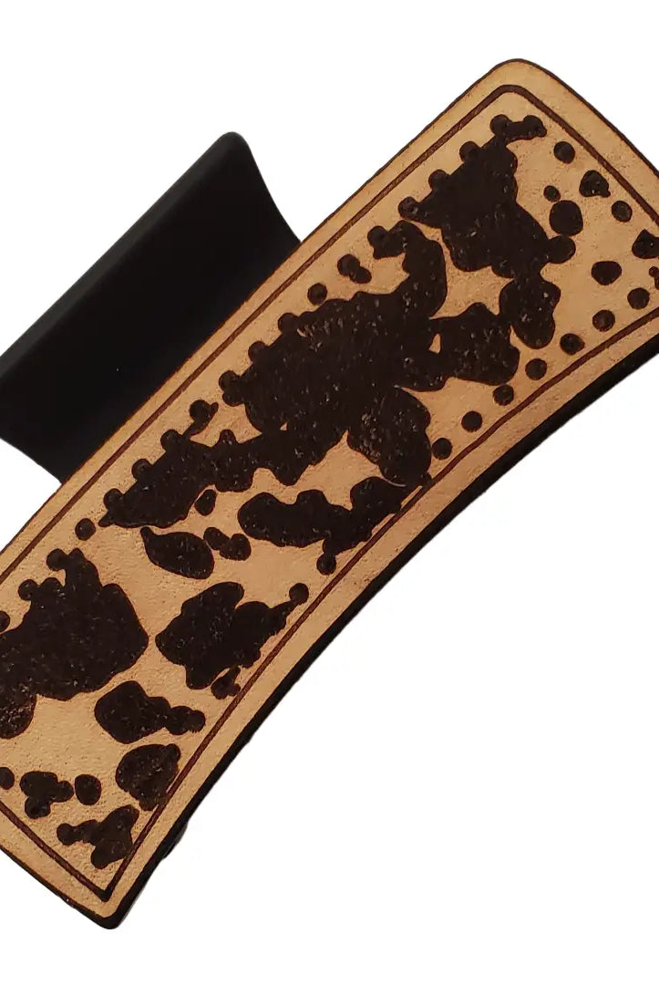 Maggie G Leather Claw Clips-Hair Claw Clips-Deadwood South Boutique & Company-Deadwood South Boutique, Women's Fashion Boutique in Henderson, TX