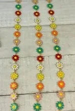 Multi Color Flower Trucker Cap Chain-Accessories-Deadwood South Boutique & Company-Deadwood South Boutique, Women's Fashion Boutique in Henderson, TX