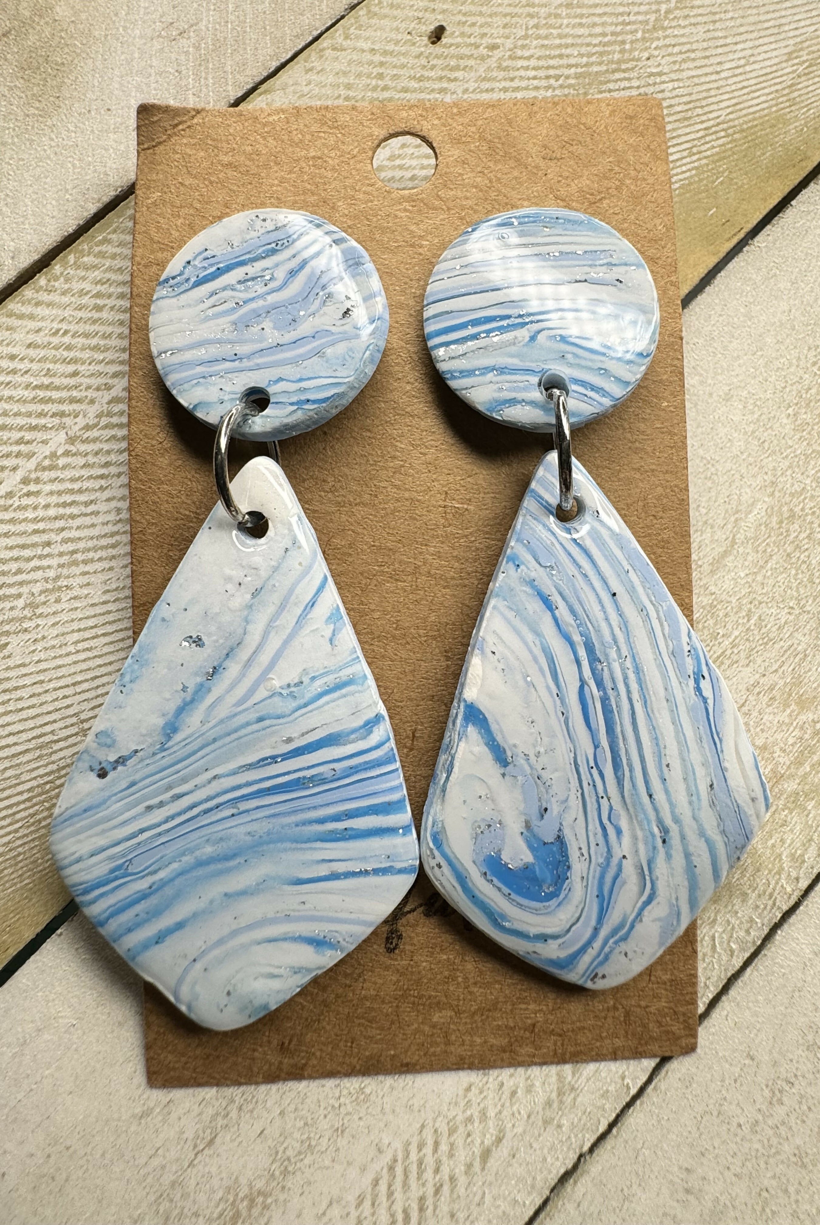 Blue Skies Teardrop-Jewelry-Faithful Glow-Deadwood South Boutique, Women's Fashion Boutique in Henderson, TX