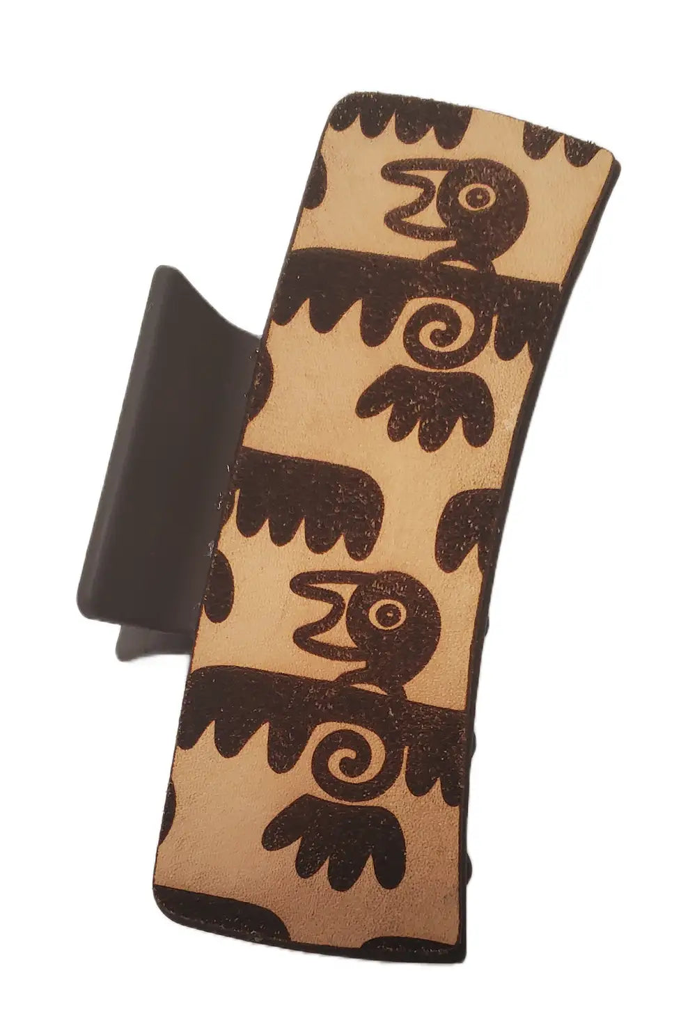 Maggie G Leather Claw Clips-Hair Claw Clips-Deadwood South Boutique & Company-Deadwood South Boutique, Women's Fashion Boutique in Henderson, TX