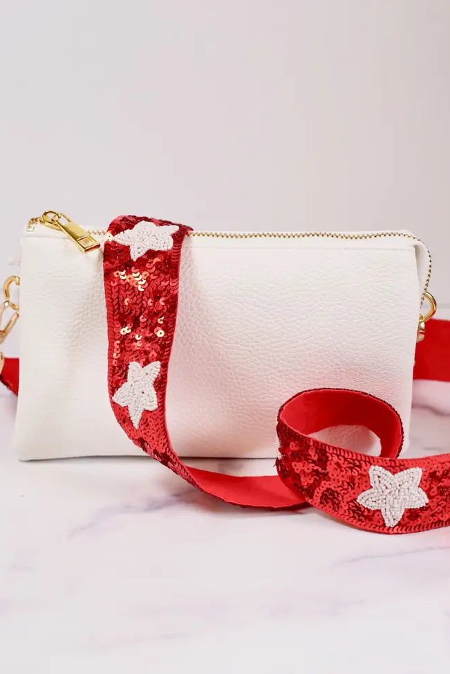 Sammy Sequin Star Crossbody Bag-Bags & Purses-Deadwood South Boutique & Company-Deadwood South Boutique, Women's Fashion Boutique in Henderson, TX