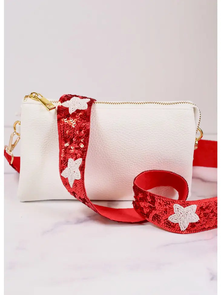 Sammy Sequin Star Crossbody Bag-Bags & Purses-Deadwood South Boutique & Company-Deadwood South Boutique, Women's Fashion Boutique in Henderson, TX