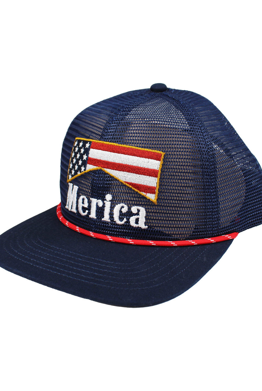 SS Merica Flag Cap-Hats-Deadwood South Boutique & Company-Deadwood South Boutique, Women's Fashion Boutique in Henderson, TX