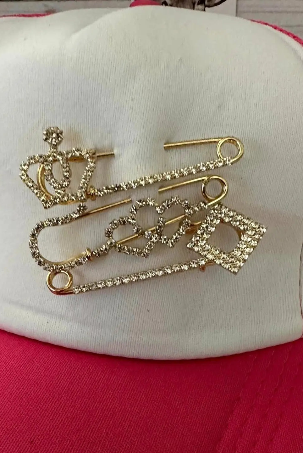 Rhinestone Brooch Pins-Accessories-Deadwood South Boutique & Company-Deadwood South Boutique, Women's Fashion Boutique in Henderson, TX