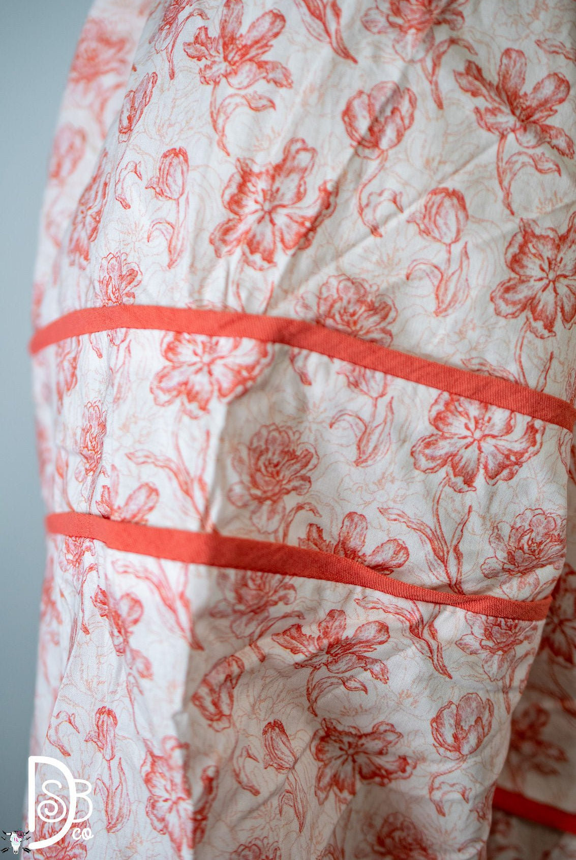 3/4 Sleeve Foral Tiered Top - Deadwood South Boutique & Company LLC