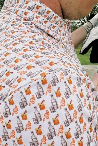 Old Fashion Men's Polo-Men's Shirt-Deadwood South Boutique & Company LLC-Deadwood South Boutique, Women's Fashion Boutique in Henderson, TX