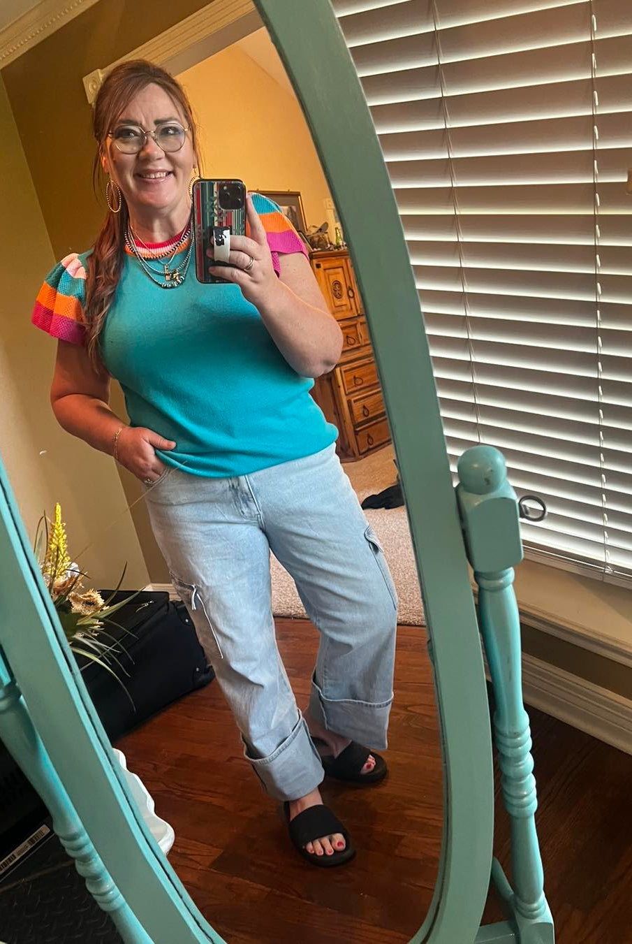 Vervet 90's Cargo Utility Straight Jeans-Jeans-Deadwood South Boutique & Company-Deadwood South Boutique, Women's Fashion Boutique in Henderson, TX