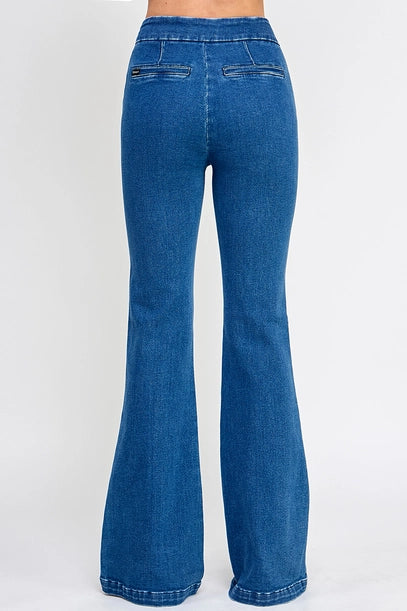 Special A Seaming Trouser Jean-Bottoms-Deadwood South Boutique & Company LLC-Deadwood South Boutique, Women's Fashion Boutique in Henderson, TX