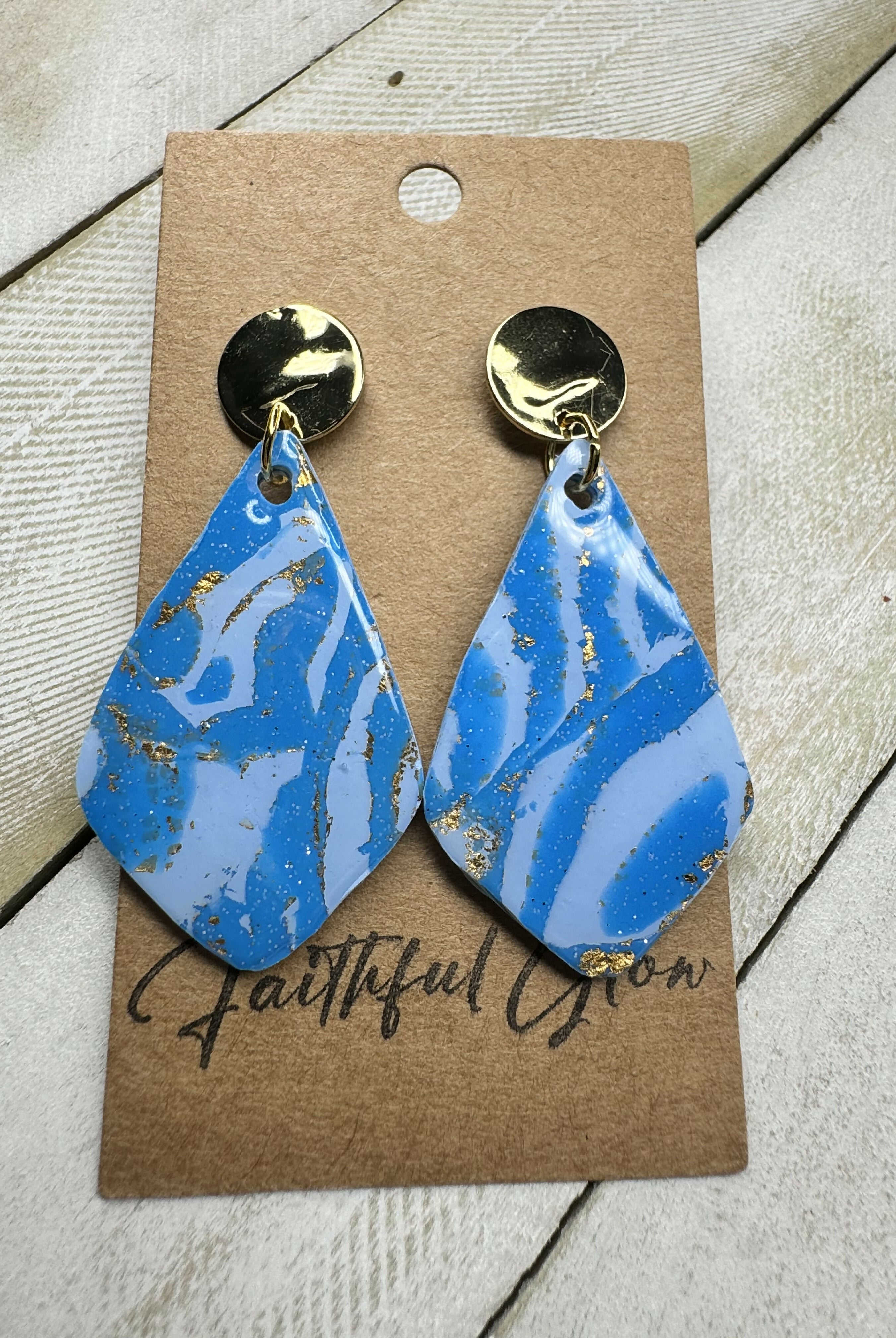 Golden Blue Skies-Jewelry-Faithful Glow-Deadwood South Boutique, Women's Fashion Boutique in Henderson, TX