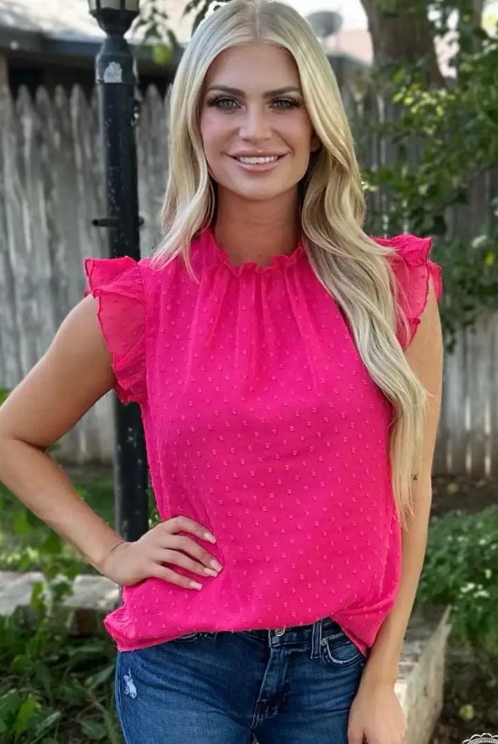 Swiss Baby Doll Top-Short Sleeves-Deadwood South Boutique & Company-Deadwood South Boutique, Women's Fashion Boutique in Henderson, TX