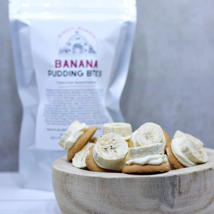 Freeze Dried Banana Pudding Bites-Gourmet Foods-Deadwood South Boutique & Company-Deadwood South Boutique, Women's Fashion Boutique in Henderson, TX