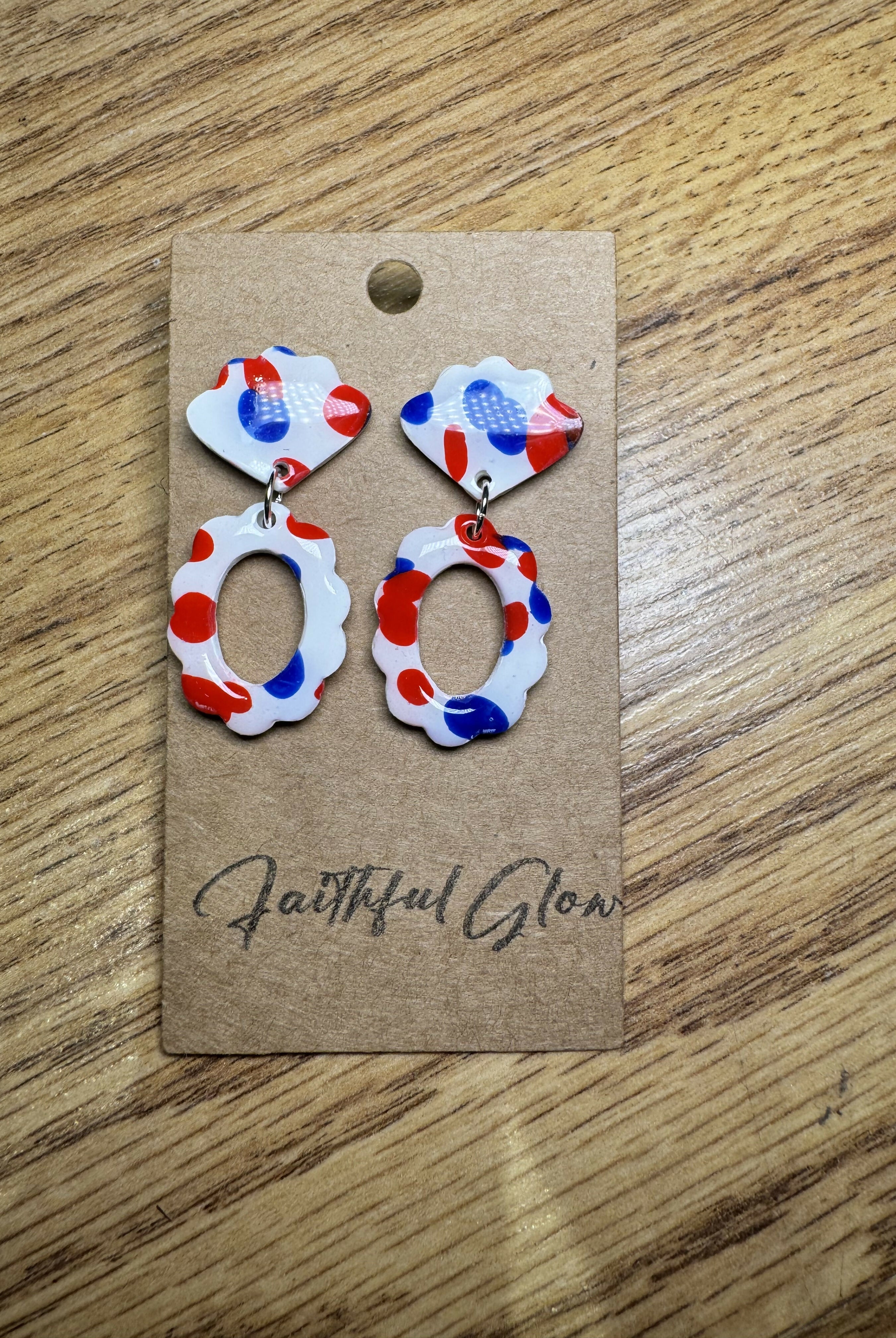 H-Town Oval Clam-Jewelry-Faithful Glow-Deadwood South Boutique, Women's Fashion Boutique in Henderson, TX