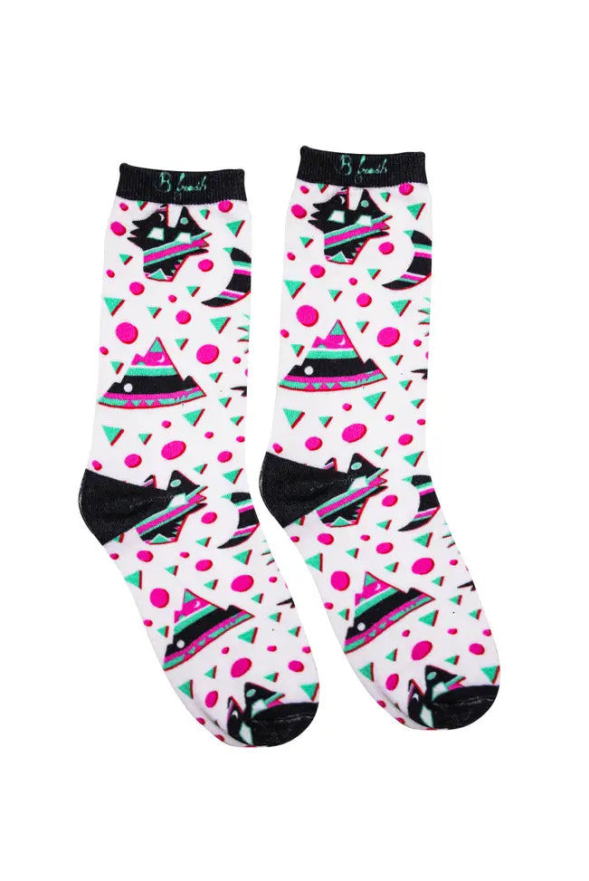 Retro Dessert Socks-Socks-Deadwood South Boutique & Company-Deadwood South Boutique, Women's Fashion Boutique in Henderson, TX