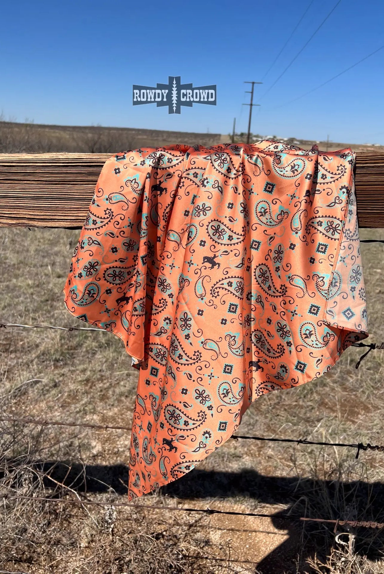 Blazin' Trails Mini Wild Rag-Wild Rags-Deadwood South Boutique & Company LLC-Deadwood South Boutique, Women's Fashion Boutique in Henderson, TX