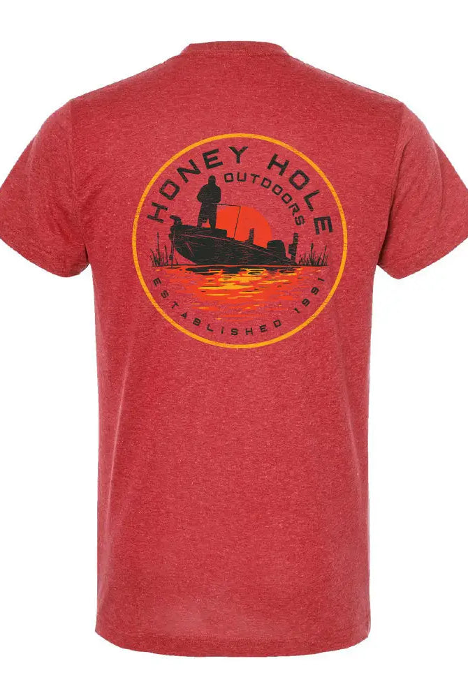 Honey Hole All Rise Graphic Tee-Men's Graphic Tee-Deadwood South Boutique & Company LLC-Deadwood South Boutique, Women's Fashion Boutique in Henderson, TX