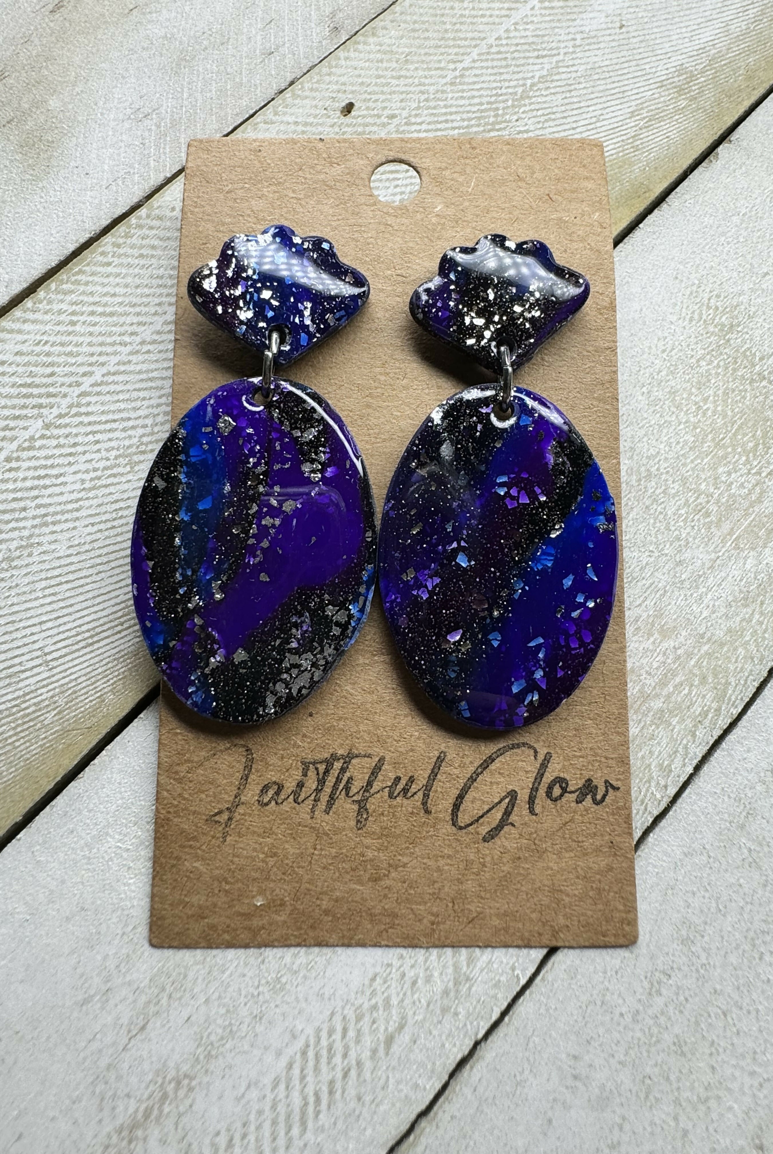 Cosmic Clam Oval-Jewelry-Faithful Glow-Deadwood South Boutique, Women's Fashion Boutique in Henderson, TX