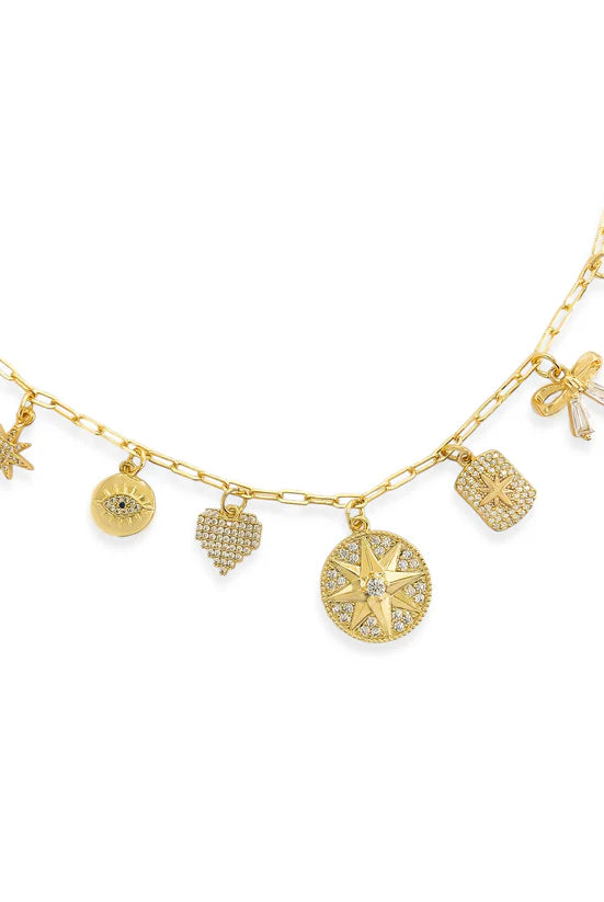 OMG Seeing Eye Charm Necklace-Jewelry-Deadwood South Boutique & Company LLC-Deadwood South Boutique, Women's Fashion Boutique in Henderson, TX