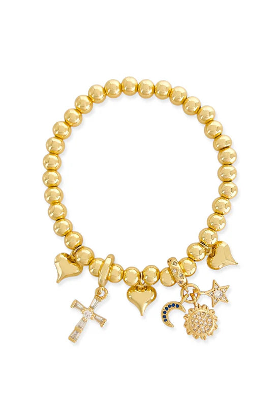 OMG Natalie Stretch Charm Bracelet-Jewelry-Deadwood South Boutique & Company LLC-Deadwood South Boutique, Women's Fashion Boutique in Henderson, TX