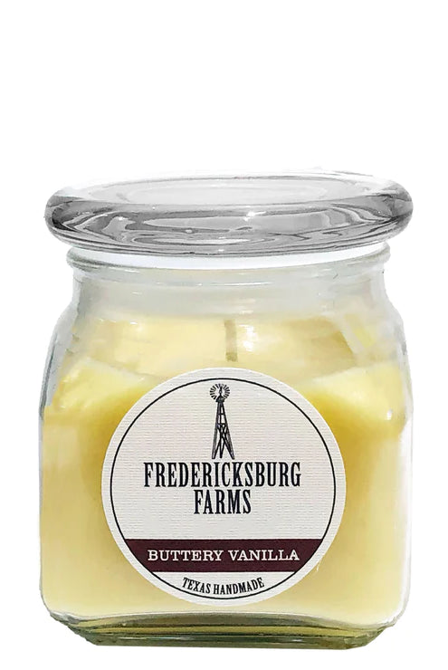 Fredericksburg Farms Buttery Vanilla 10oz Candle-Candles-Deadwood South Boutique & Company-Deadwood South Boutique, Women's Fashion Boutique in Henderson, TX